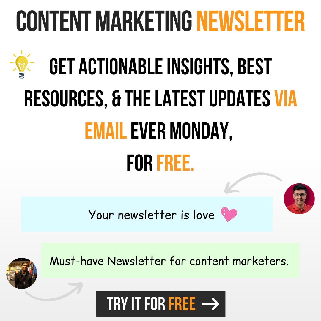 content marketing newsletter
